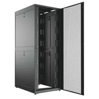 Шкаф телекоммуникационный C3 Solutions C3.RF4807 48U 800x1050, черный, дверь перф.