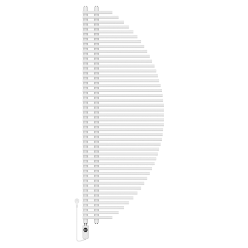 Электрический полотенцесушитель Primoclima Parus 1600*600 43 трубки 800W белый