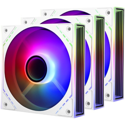 Комплект вентиляторов (3 шт.) Thermalright TL-M12W-S X3 (Pack of 3) (TRTLM12WS.3P) / ARGB / 120mm PWM