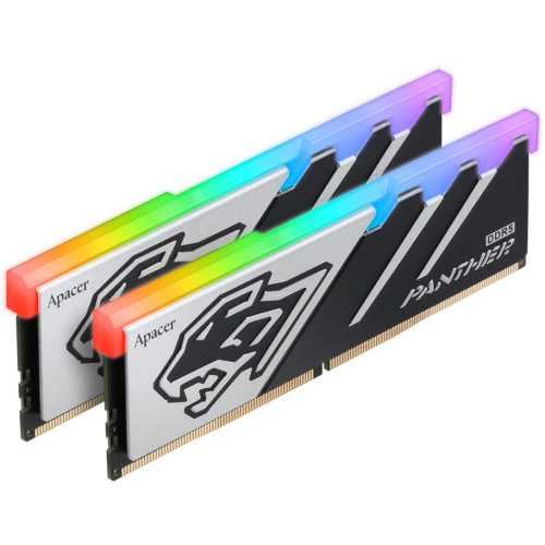 ОЗУ Apacer AH5U32G60C6229BAA-2 32GB DDR5 DIMM 6000-38 2048x8 1.35V OC Panther RGB DDR5 w/HS RP-K2