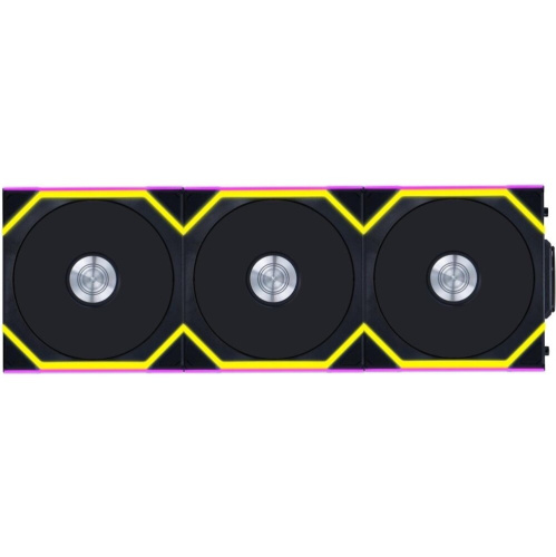 Комплект вентиляторов (3шт.) Lian Li UNI Fan SL Wireless 120 Reverse Blade (G99.12RSL1W3B.R0)/12RSL1W3B Black/120x124,5x28мм (PWM, ARGB, 2000 об/мин)