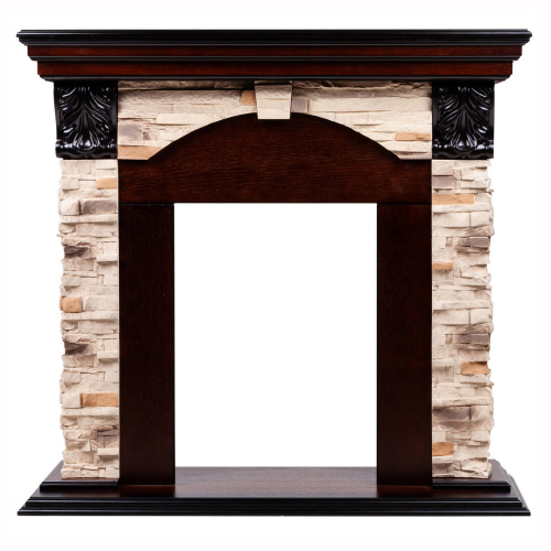 Портал каминный из МДФ RealFlame Dublin Rock под очаги (Majestic, Fobos, Eugene, 3D Olympic, 3D Oregan)