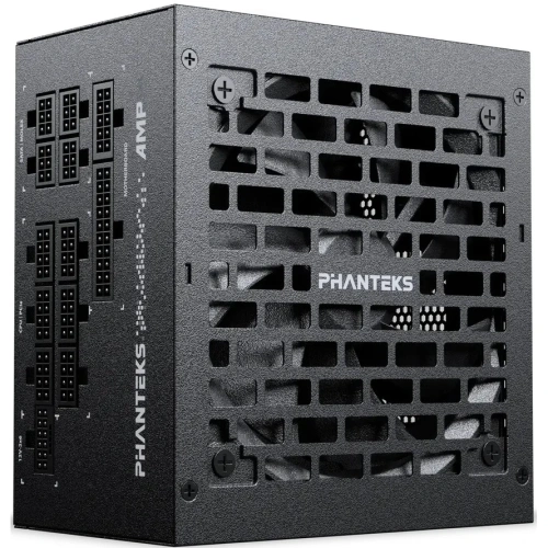 Блок питания PHANTEKS AMP GH 1000W (PH-P1000GR_BK01) (80 Plus Platinum, ATX 3.1, PCIe 5.1, APFC, 120mm Fan, Fully Modular, Black)