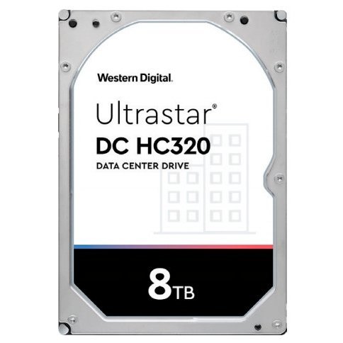 HDD Western Digital 0B36400 Original SAS 3.0 8Tb HUS728T8TAL5204 Ultrastar DC HC320 (7200rpm) 256Mb 3.5"