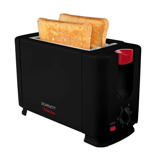 Тостер SCARLETT SC-TM11034 With love Black