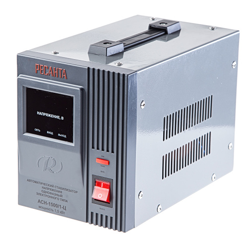 Стабилизатор напряжения Ресанта АСН-1500/1-Ц серый 63/6/3