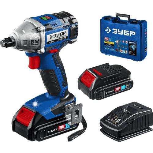 Гайковерт ЗУБР GB-250-22 в кейсе