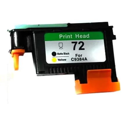 Печатающая головка NV Print NV-C9384A-RE 72 Matte Black and Yellow для HP Designjet T610/T770/T790 (восстановленная, совместимая)
