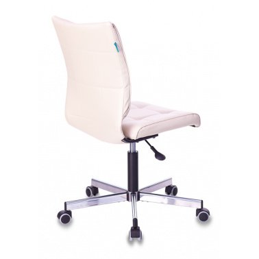 Кресло Бюрократ CH-330M/BEIGE без подлокотников бежевый сиденье бежевый искусственная кожа крестовина металл