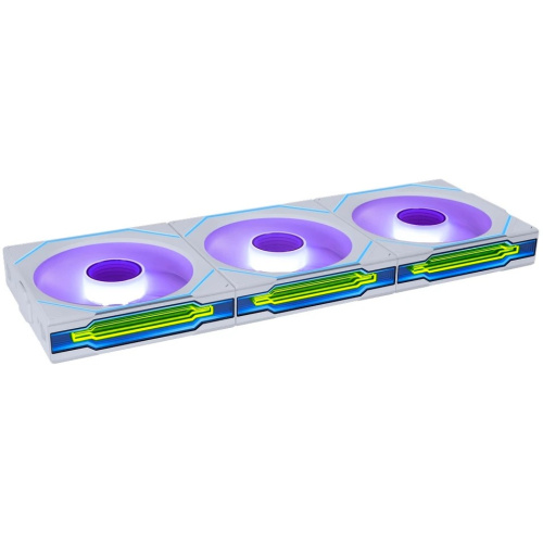 Комплект вентиляторов (3шт.) Lian Li UNI Fan SL-INF Wireless 120 Reverse Blade (G99.12RSLIN1W3W.R0) White / 120x122,1x25мм (PWM, ARGB, 2200 об/мин)