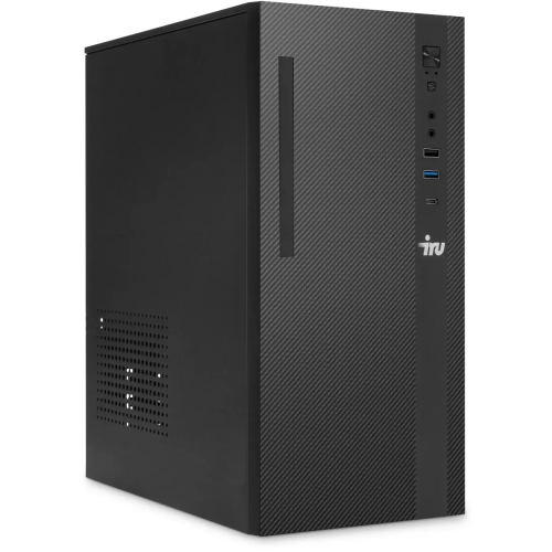 ПК iRU 310SC (1969053) Intel Core i3 12100, DDR4 16ГБ, 256ГБ(SSD), Intel UHD Graphics 730, Windows 11 Professional, черный