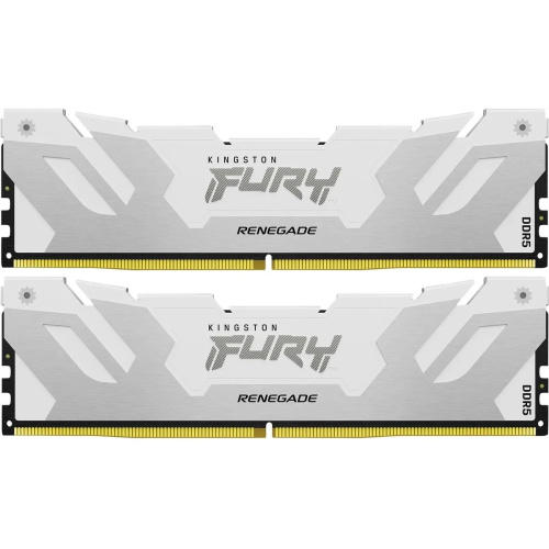 ОЗУ Kingston Fury Renegade KF564C32RWK2-32 DDR5 - 2x 16ГБ 6400МГц, DIMM, White, Ret