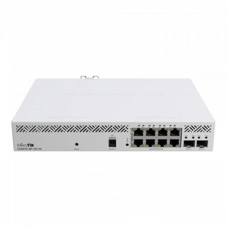 Коммутатор Mikrotik CSS610-8P-2S+IN