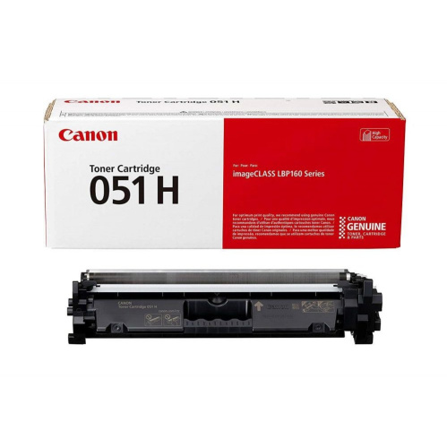 Картридж лазерный Canon 051 H 2169C002 черный (4100стр.) для Canon LBP162dw