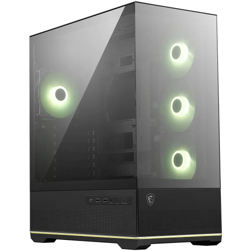 Корпус MSI MAG Pano 110R PZ (306-7G28R21-JA4), Midi-Tower, без БП, ATX, черный