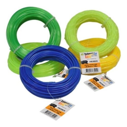 Леска Rezer Eco-Trim Multicolor (03.007.00136) 2.0мм15м (45шт/набор) цена за набор Леска Rezer Eco-Trim Multicolor (03.007.00136) 2.0мм15м (45шт/набор) цена за набор