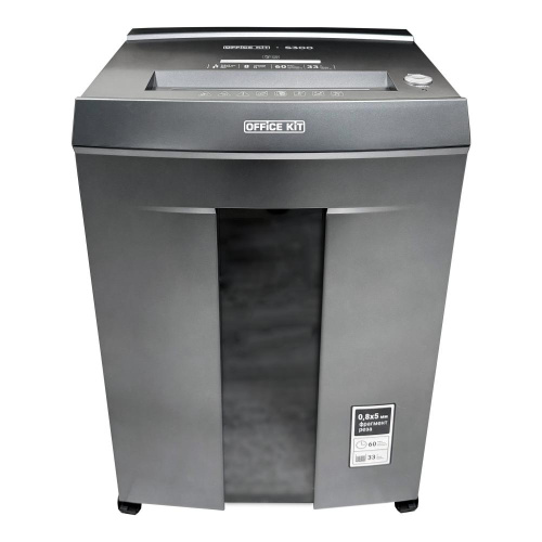 Шредер Office Kit S300 0,8x5 черный (OK0805S300)