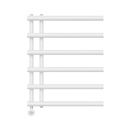 Электрический полотенцесушитель Primoclima Ridge 800*600 6 трубок 300W белый