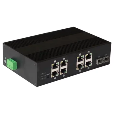 Коммутатор Osnovo (SW-60802/IC) 8x100Mb 2SFP 8PoE 200W неуправляемый