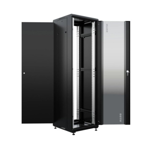 Шкаф коммутационный NTSS Премиум NTSS-R42U6060GS-1BL напольный 42U 600x600мм черный