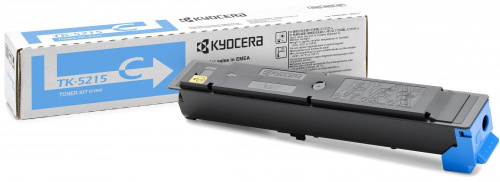 Тонер-картридж Kyocera 1T02R6CNL0 TK-5215C 15 000 стр. Cyan для TASKalfa 406ci