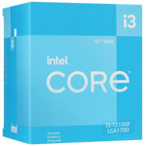 Процессор Intel Core i3-12100F BOX Процессор Intel Core i3-12100F BOX