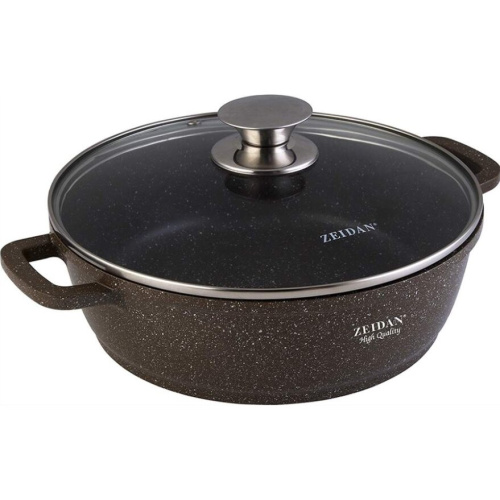 Жаровня со стеклянной крышкой Zeidan Z-50236 Classic