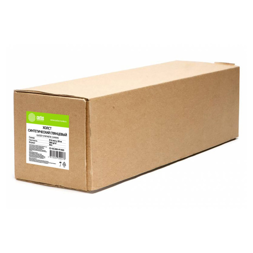 Картридж Холст Cactus CS-GC260-91430 36"(A0) 914мм-30м/260г/м2/белый глянцевое синтетика для струйной печати втулка:50.8мм (2")