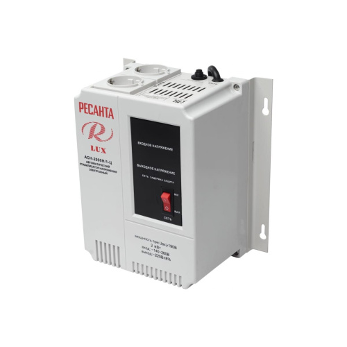 Стабилизатор напряжения Ресанта АСН-2000Н/1-Ц (63/6/15) серый