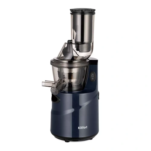 Соковыжималка KitFort КТ-1158 синий и черный