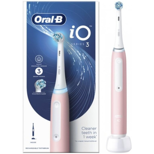 Электрическая зубная щетка ORAL-B IO3 Brush pink