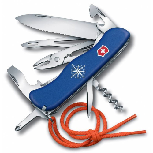 Нож перочинный Victorinox SKIPPER (0.8593.2W) 111мм 18функций синий