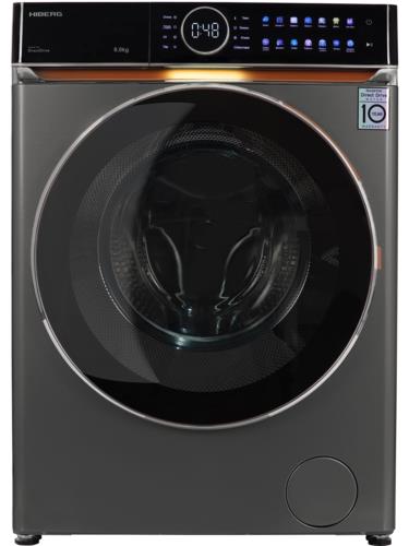 Стиральная машина HIBERG i-DDQ10 - 814 Sd серый