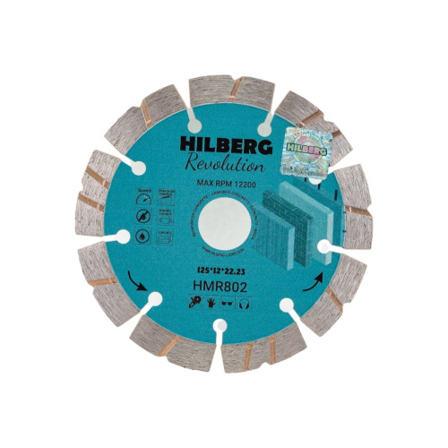 Диск алмазный отрезной Hilberg Revolution HMR802 12522,2312