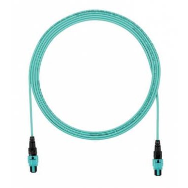 Патч-корд Panduit FX2ELLNLNSNM003 аквамарин 2x50/125 OM3 LC дуплекс-LC дуплекс 3м LSZH