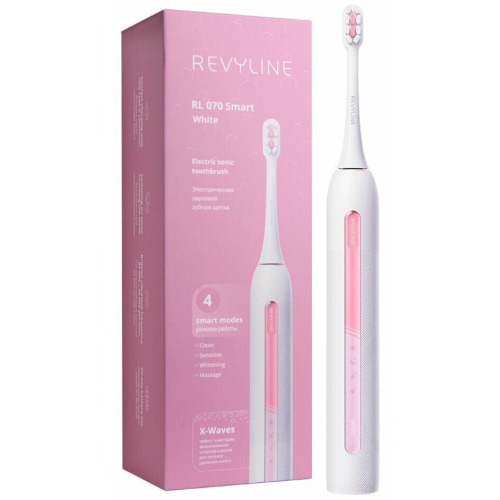 Электрическая зубная щетка REVYLINE RL 070 белый