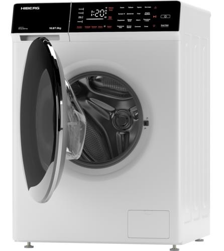 Стирально-сушильная машина HIBERG i-DDQ9 - 10714 W белый