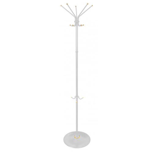 Вешалка напольная Бюрократ СС (136/white) белый