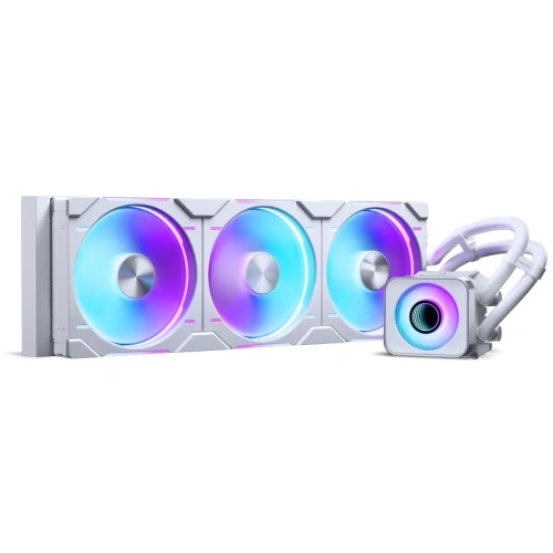 СВО Phanteks Glacier One 420D30 X2 (PH-GO420D30_DWT02) / White / 3x140mm D30 PWM ARGB Fans