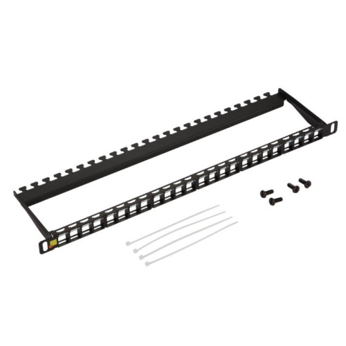 Патч-панель Lanmaster LAN-PPC24OK-UTP 19" 1U 24x UTP Патч-панель Lanmaster LAN-PPC24OK-UTP 19" 1U 24x UTP