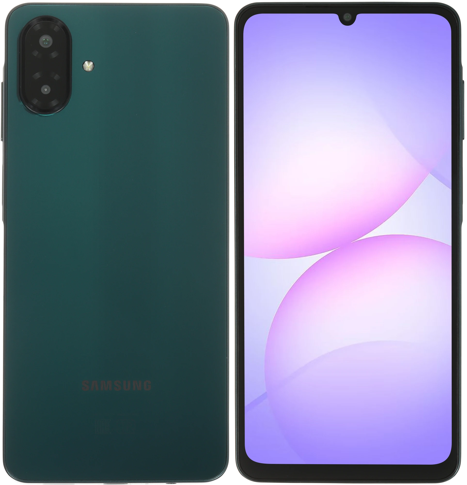 Смартфон Samsung Galaxy A07 4/128 гб Зеленый — фото 2 Смартфон Samsung Galaxy A07 4/128 гб Зеленый — фото 2