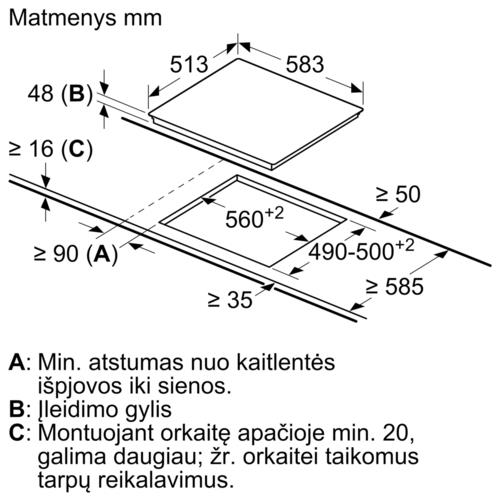Электрическая варочная поверхность Bosch PKE645FP2E