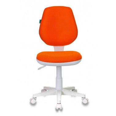 Кресло детское Бюрократ CH-W213/TW-96-1 оранжевый TW-96-1 (пластик белый)
