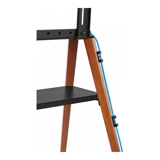 Подставка для телевизора Cactus CS-ST3647BKWN черный/орех