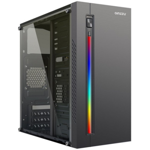 Корпус Ginzzu D370 RGB Window