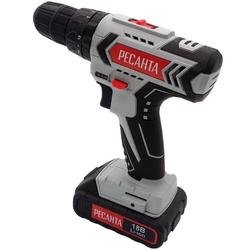 Дрель-шуруповерт ударная Ресанта ДА-18-2ЛК-У (кейс в комплекте)