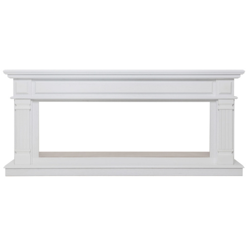 Портал каминный из МДФ RealFlame Islandia 50 белый, под очаг Saphir 50