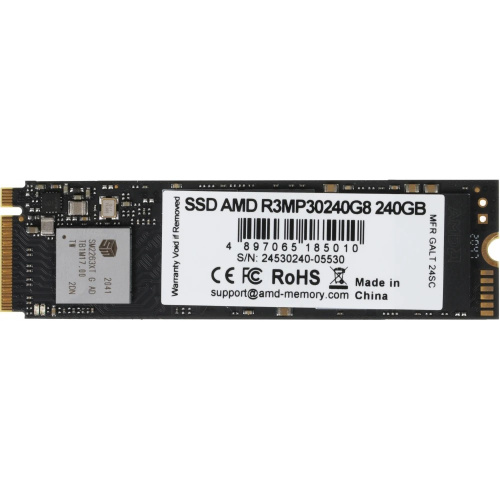 SSD AMD Radeon R3 R3MP30240G8 240ГБ, M.2 2280, PCIe 3.0 x4