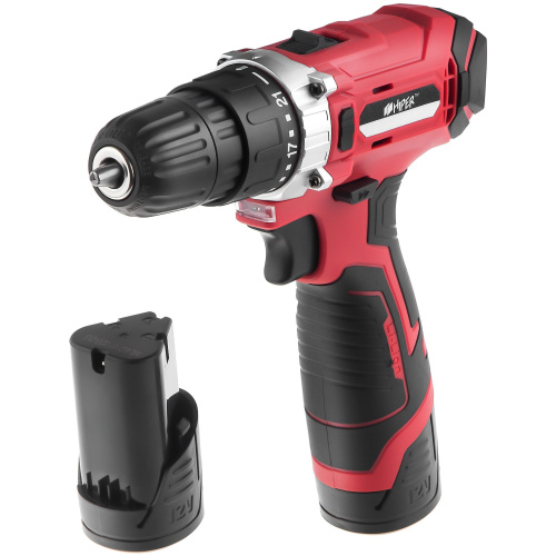 Дрель-шуруповерт аккумуляторная HIPER HCD12/2A кейс