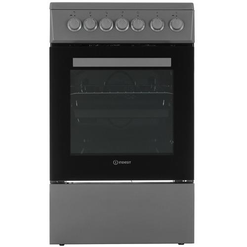 Электрическая плита Indesit ISV5F1HX серебристый